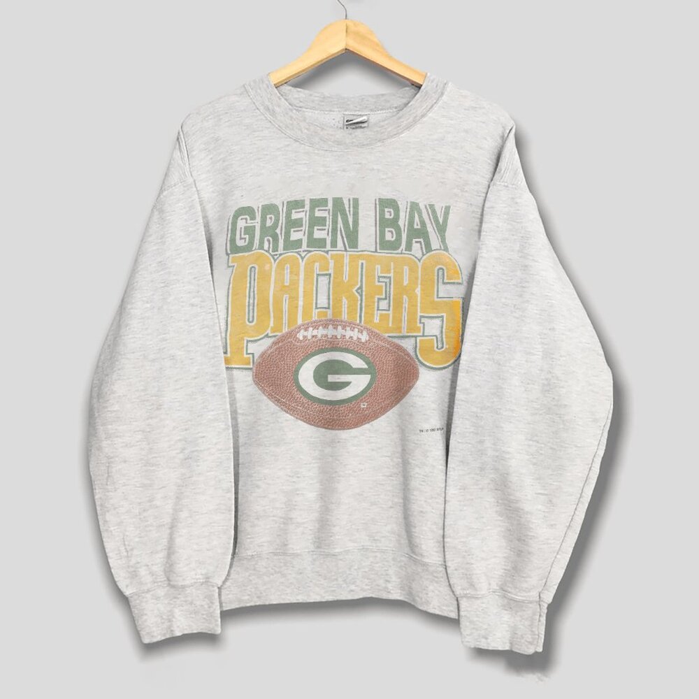 Vintage 90s Green Bay Packers NFL Sweatshirt, Football Green Bay Packers Shirt